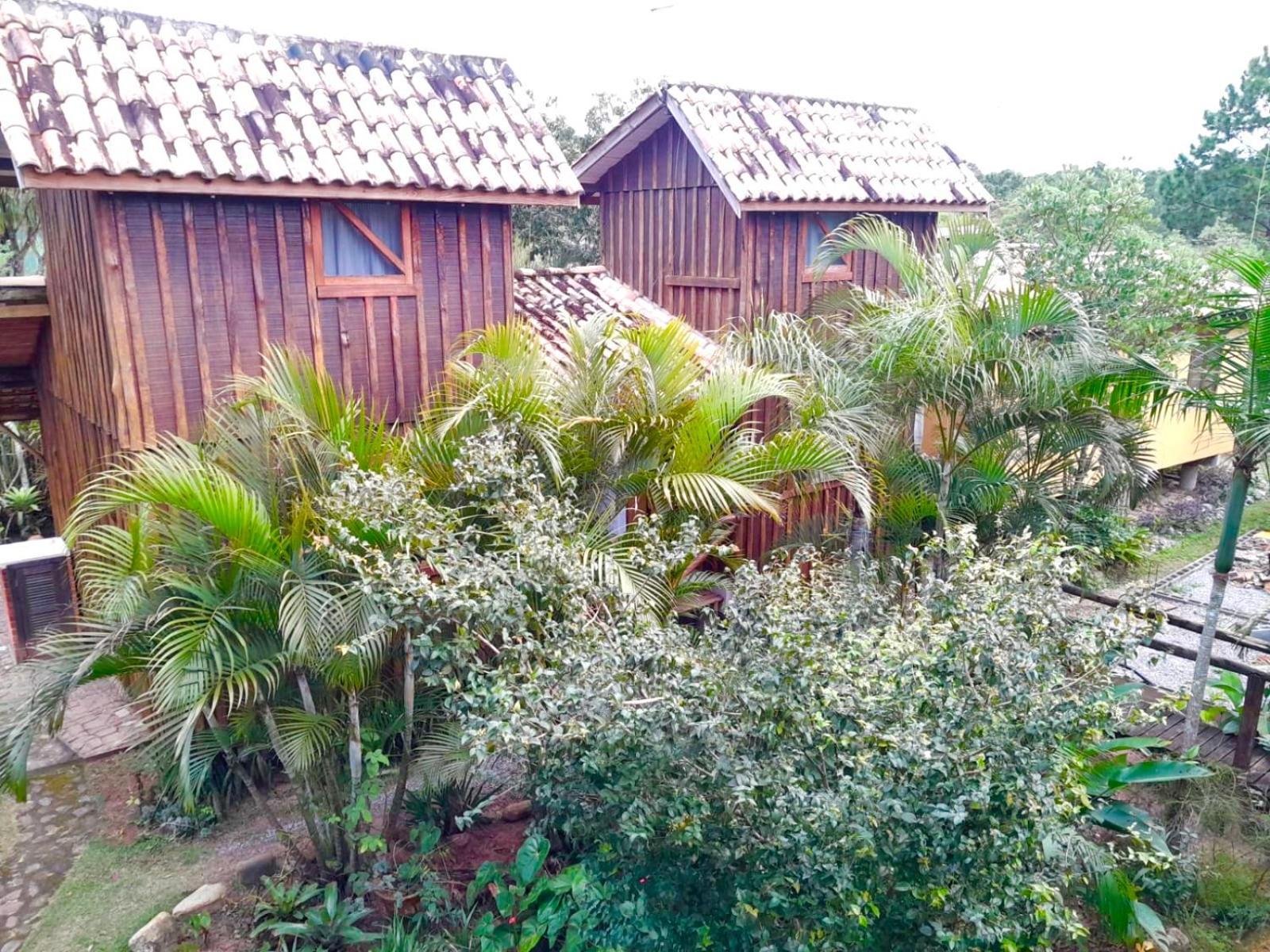 Recanto Das Bromelias Chales Guarda do Embaú Exteriör bild